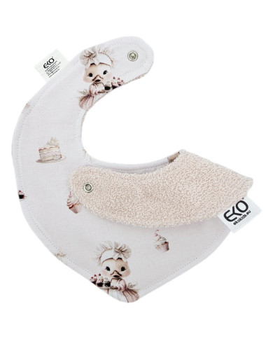 Lätzchen Cotton COOK/ROSE PINK