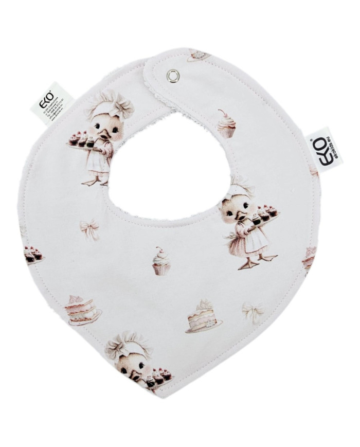 Aizvelkamais krūštura siksniņš Cotton COOK/WHITE