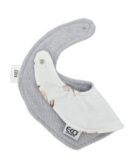 Pull-up bib BAMBOO PAINTER/GREY