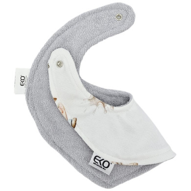 Śliniak na napy BAMBUS MALARZ/SZARY