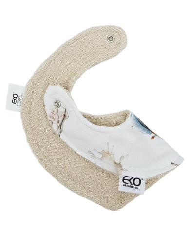 Pull-up bib BAMBOO PAINTER/HONEY