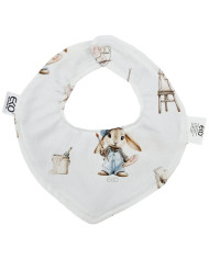 Pull-up bib BAMBOO PAINTER/HONEY