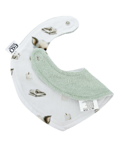 Pull-up bib BAMBOO PHOTOGRAPHER/MINT