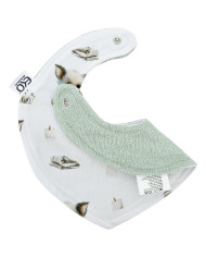 Pull-up bib BAMBOO PHOTOGRAPHER/MINT
