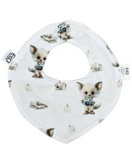 Pull-up bib BAMBOO PHOTOGRAPHER/MINT