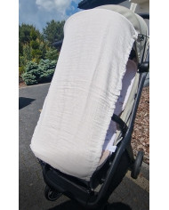 Muslin babakocsi napernyő BEIGE