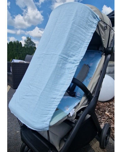 Muslin Sun visor BLUE