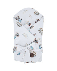 Rożek bawełniany drukowany z kokosem ROLNIK