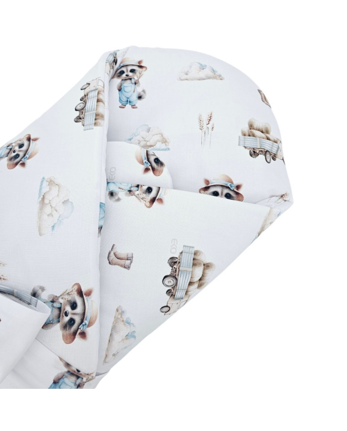 Rożek bawełniany drukowany z kokosem ROLNIK