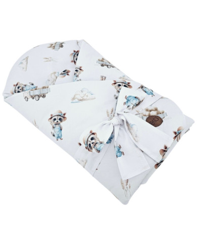 Rożek bawełniany drukowany z kokosem ROLNIK