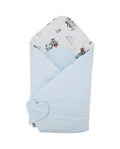 Cône en coton imprimé double face FARMER