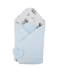 Cône en coton imprimé double face FARMER