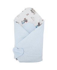 Cône en coton imprimé double face FARMER