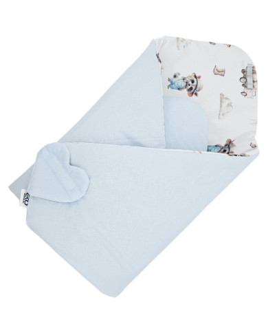 Bilateralni printani pamučni Baby Wrap FARMER