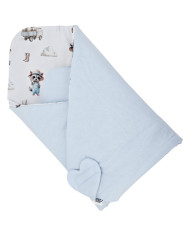 Bilateralni printani pamučni Baby Wrap FARMER