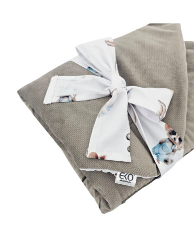 Bavlněný zavinovačka se vzorem VELVET FARMER