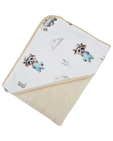 Bademantel FARMER/SAND