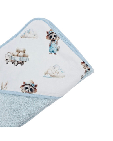 Peignoir FARMER/LIGHT BLUE