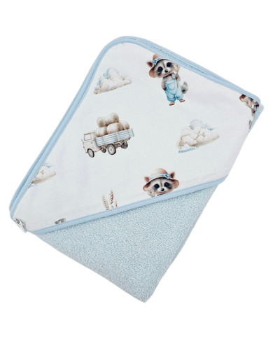 Peignoir FARMER/LIGHT BLUE