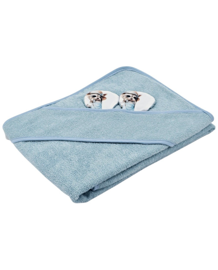 Bambusa vannas dvielis FARMER/BLUE