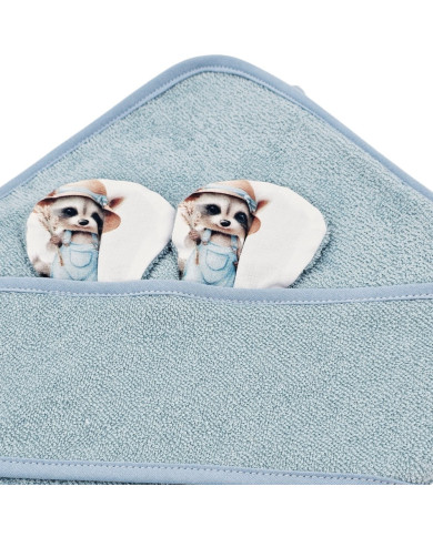 Bambusa vannas dvielis FARMER/BLUE