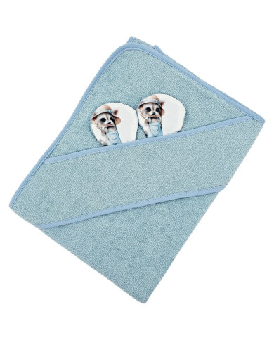Serviette de bain en bambou FARMER/BLUE