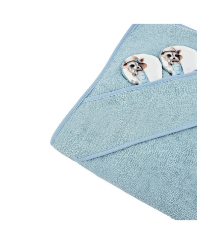 Serviette de bain en bambou FARMER/BLUE