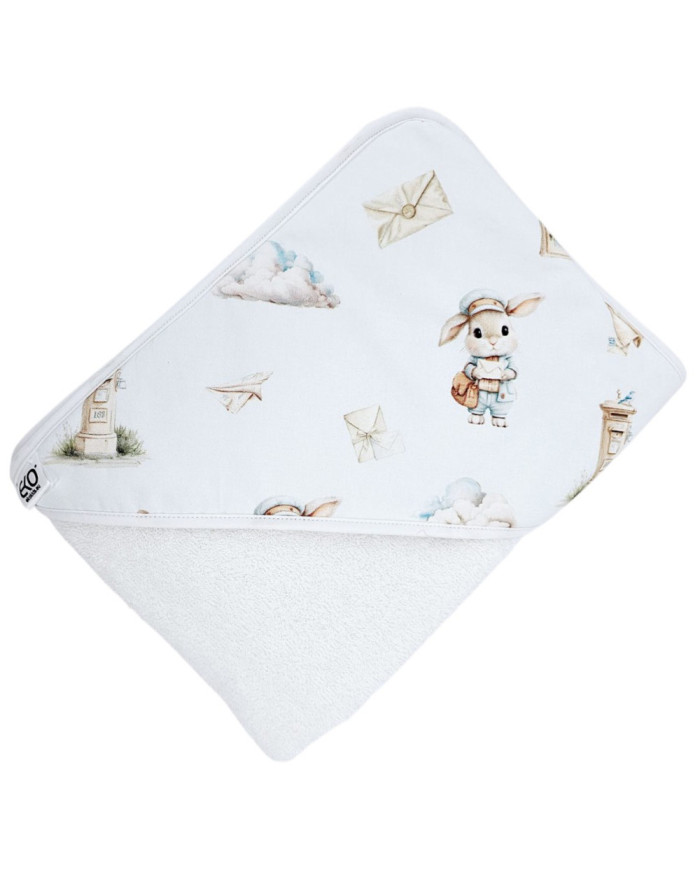 Peignoir POSTMAN/WHITE