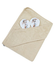Serviette de bain en bambou POSTMAN/HONEY