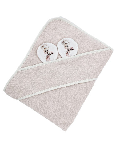 Bambusa vannas dvielis COOK/ROSE PINK