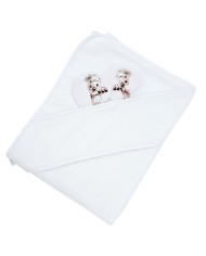 Bamboo bath cover COOK/WHITE