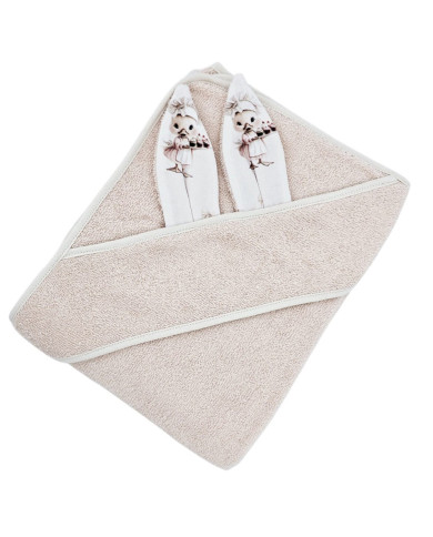 Cotton bath robe COOK/ROSE PINK