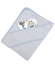 Badetuch aus Bambus FARMER/GREY