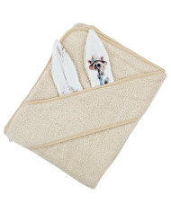 Cotton bath robe FARMER/SAND