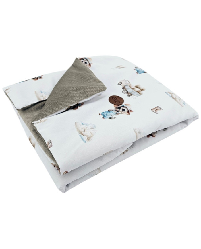 Educational blanket mat with lining VELVET FARMER