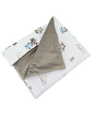 Educational blanket mat with lining VELVET FARMER