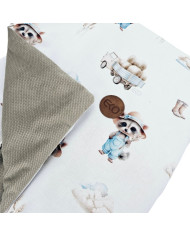 Educational blanket mat with lining VELVET FARMER