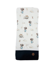 Housse de landau avec mousse MEMORY FARMER