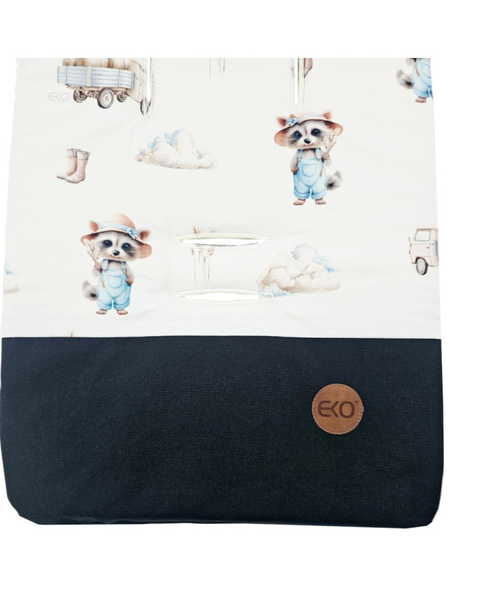 Housse de landau avec mousse MEMORY FARMER