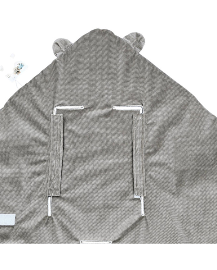 Schlafsack für den Kindersitz VELVET 3- und 5-Punkt-Gurte FARMER