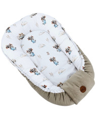 Couverture en VELVET pour bébé FARMER