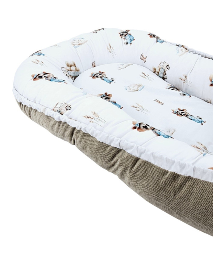 Couverture en VELVET pour bébé FARMER