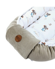 Couverture en VELVET pour bébé FARMER