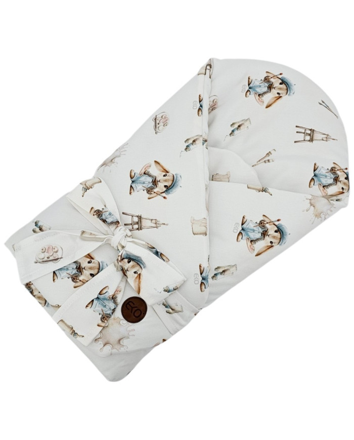 Bamboo cone with coconut insert PAINTER