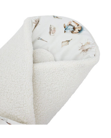 Écharpe de portage en bambou + boucle PAINTER