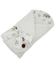 Bamboo baby wrap + boucle PAINTER