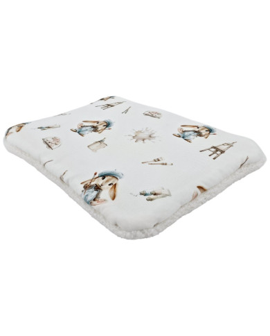 Coussin plat 30x40 cm - Bambou + Bouclé PAINTER