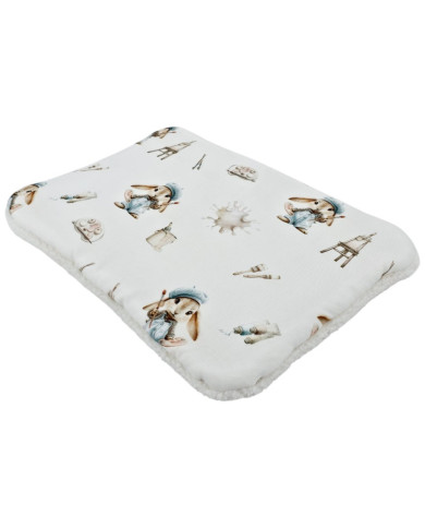 Coussin plat 30x40 cm - Bambou + Bouclé PAINTER