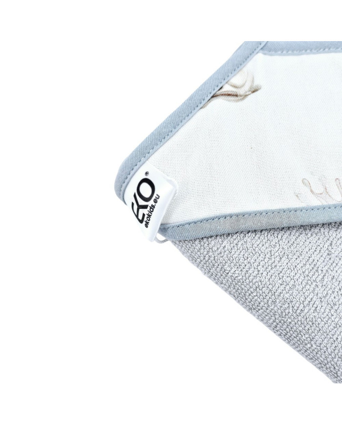 Serviette de bain en bambou PAINTER/GREY