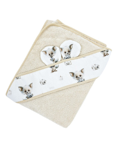 Serviette de bain en bambou PHOTOGRAPHER/SAND